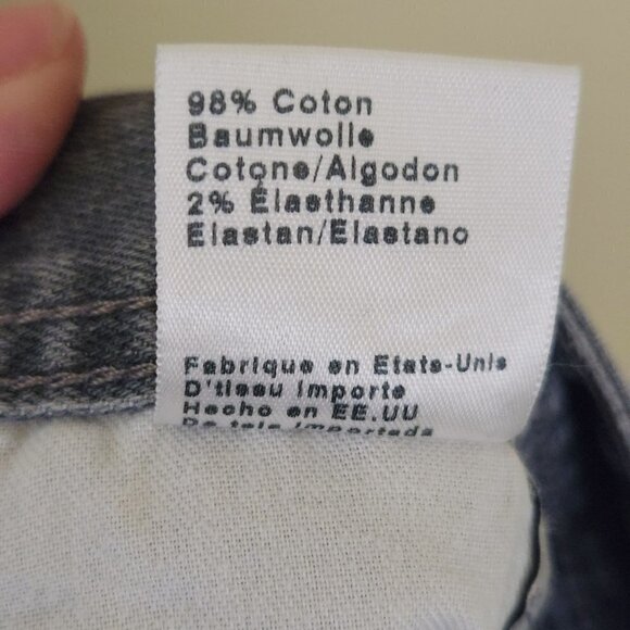 Adriano Goldschmied The Graduate Tailored Leg GrayJeans Size 36X34 - Picture 8 of 8